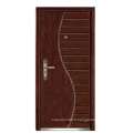 Fabrication de porte Swinging Door blindé Hign Quality Quality Wood Acier Porte